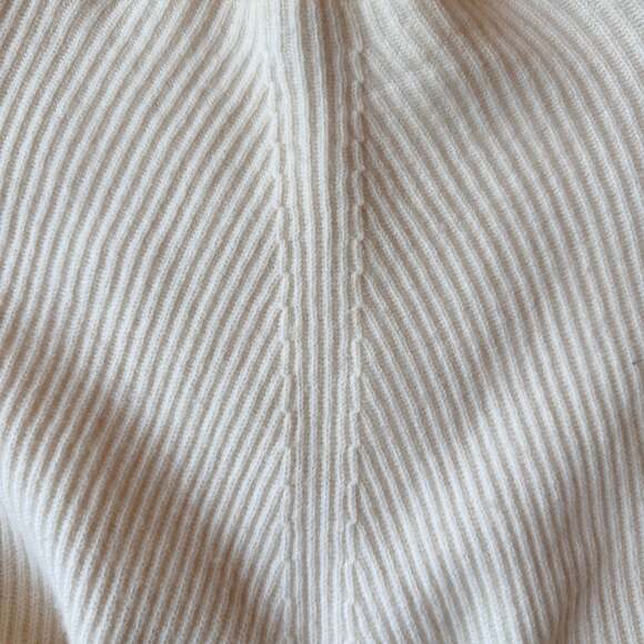 Babaton Chalmers Sweater Ivory Wool Linen Blend Ribbed Knit Size XS - Picture 3 of 6
